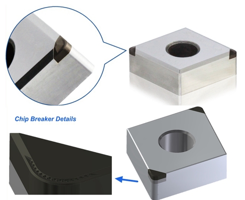 Het Type van PNH0120 PNH2018 PNH3019 Chip Breaking Inserts DN Tussenvoegsels de Van gehard staal