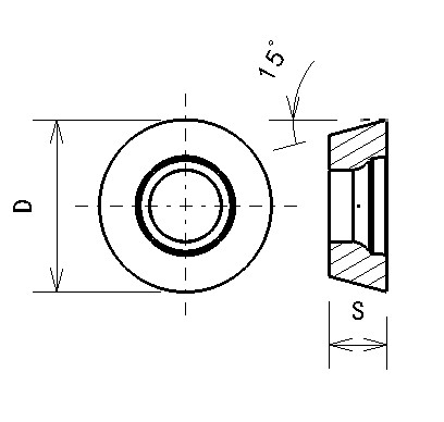 Douanerdmw 0702 MO Carbide Inserts For Aluminum Legering