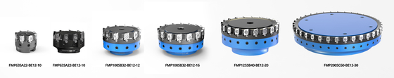 FMP-BE-schelpenfreesmachine voor het frezen van gezicht en schouder BEHW1204 invoegtype PCD PCBN freesgereedschappen